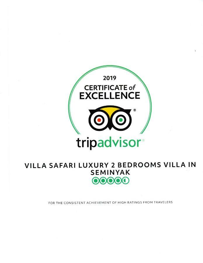 Villa Safari Seminyak Esterno foto